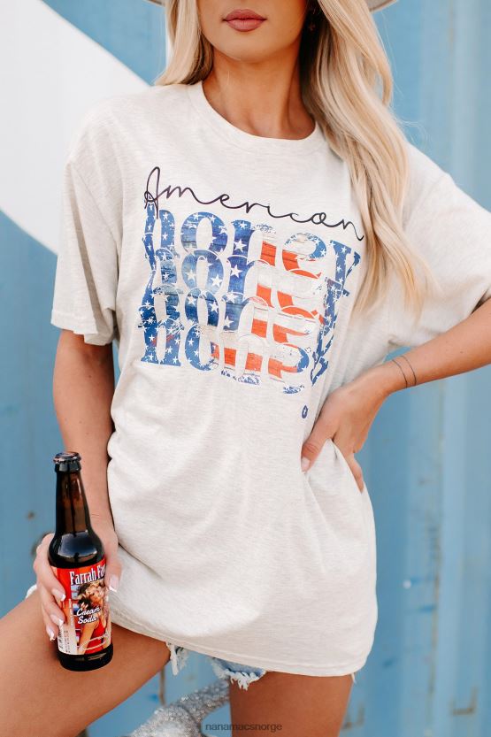 lynghavregryn NanaMacs søt amerikansk honning grafisk t-skjorte 402NJ0791