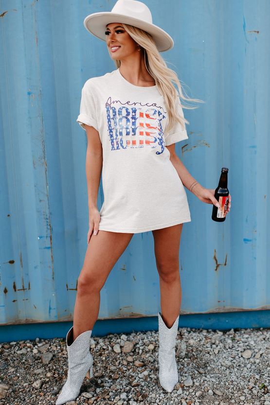 lynghavregryn NanaMacs søt amerikansk honning grafisk t-skjorte 402NJ0791