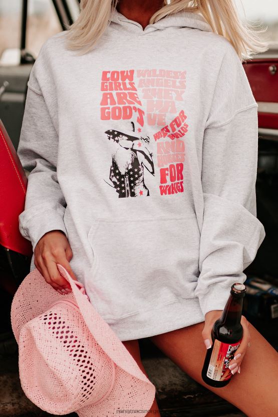 aske NanaMacs guds villeste engler grafisk hettegenser 402NJ03578