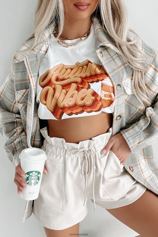 gråmelert NanaMacs husket pasts rutete shacket 402NJ03682