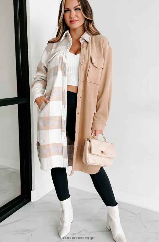 kamel NanaMacs Jeg kan ikke bestemme to tone shacket 402NJ03654