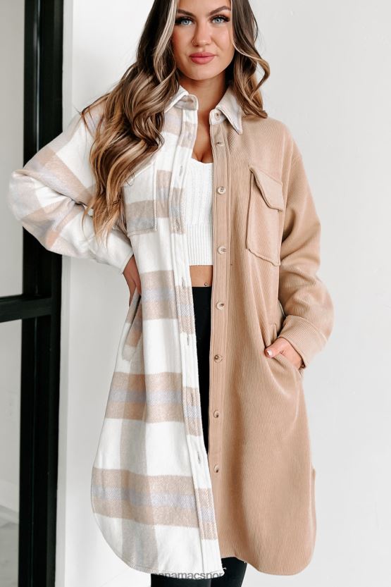 kamel NanaMacs Jeg kan ikke bestemme to tone shacket 402NJ03654