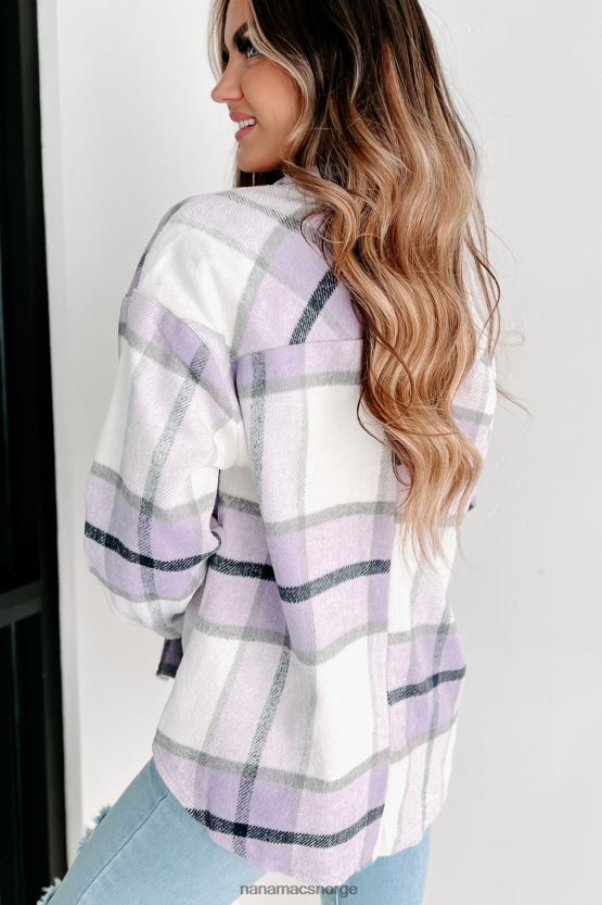 lavendel NanaMacs tandy rutete shacket 402NJ03660