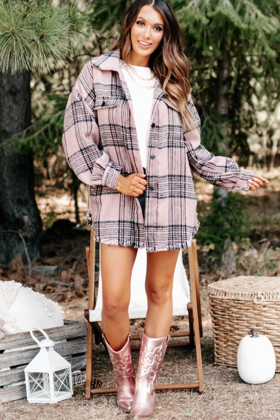 lilla NanaMacs gå seg vill pledd shacket 402NJ03710