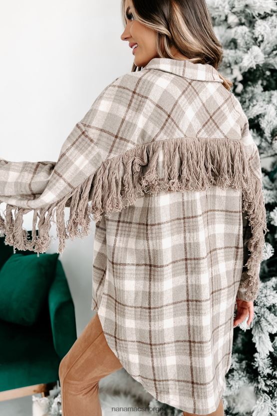 mokka NanaMacs stikk innom rutete frynsehytte 402NJ03661