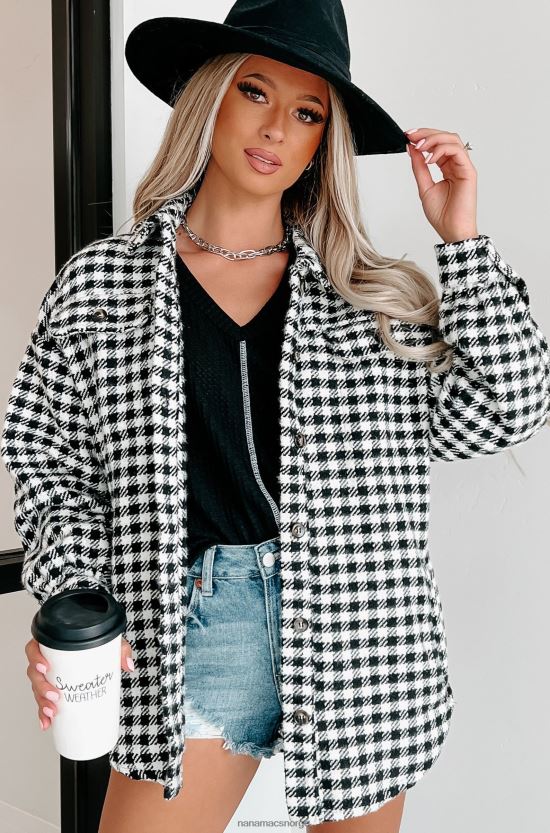 svart NanaMacs en herlig følelse av tøffe sjakk 402NJ03691