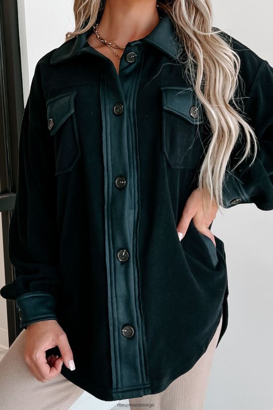 svart NanaMacs koselige bålkvelder overdimensjonert fleecehytte 402NJ03718