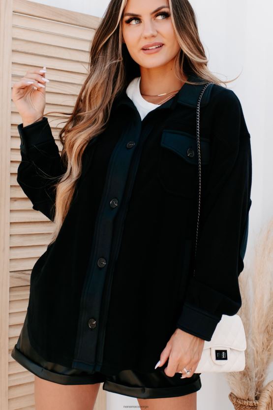 svart NanaMacs koselige bålkvelder overdimensjonert fleecehytte 402NJ03718