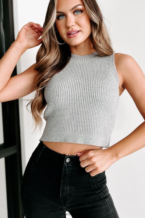 gråmelert NanaMacs vil underverker aldri slutte beskjære genser tank 402NJ01238