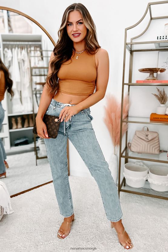 konjakk NanaMacs cutie ribbet cut-out tanktop 402NJ01442