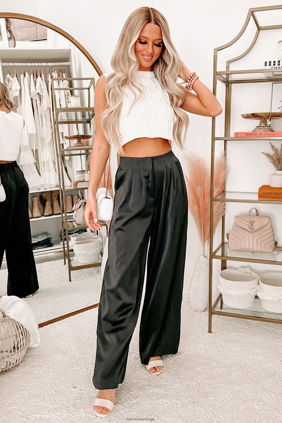 marshmallow NanaMacs så frisk teksturert beskåret genser tank 402NJ01473