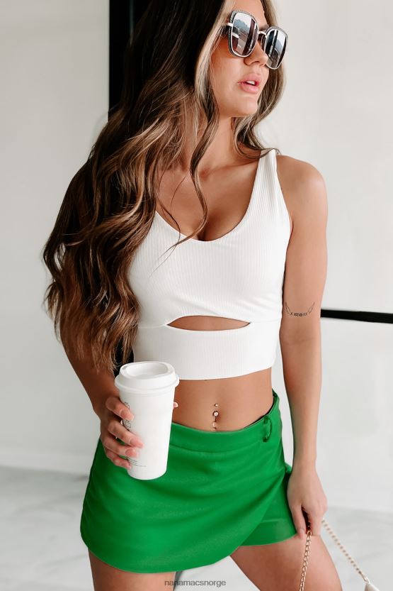 off white NanaMacs lett ribbet utskjæringstank 402NJ01197