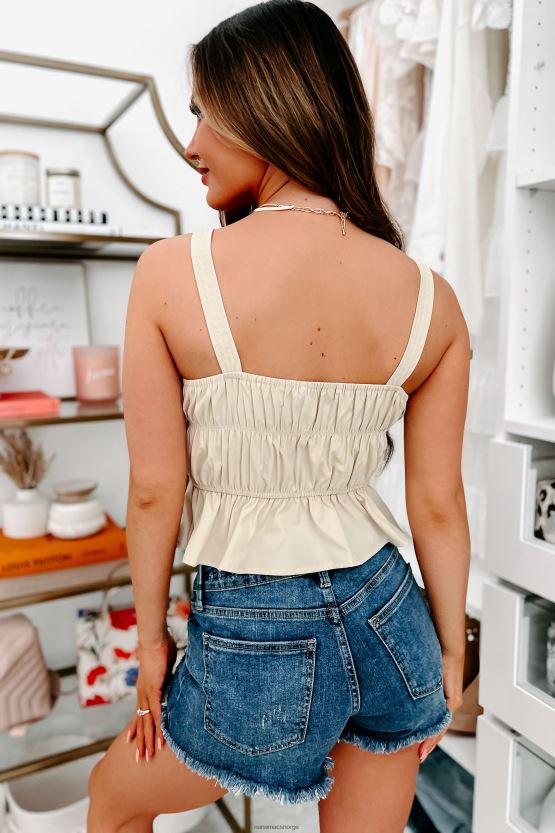 sand NanaMacs delikat hjerterykket elastisk tanktopp 402NJ01412