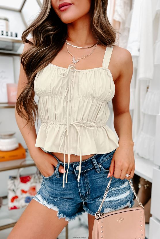 sand NanaMacs delikat hjerterykket elastisk tanktopp 402NJ01412