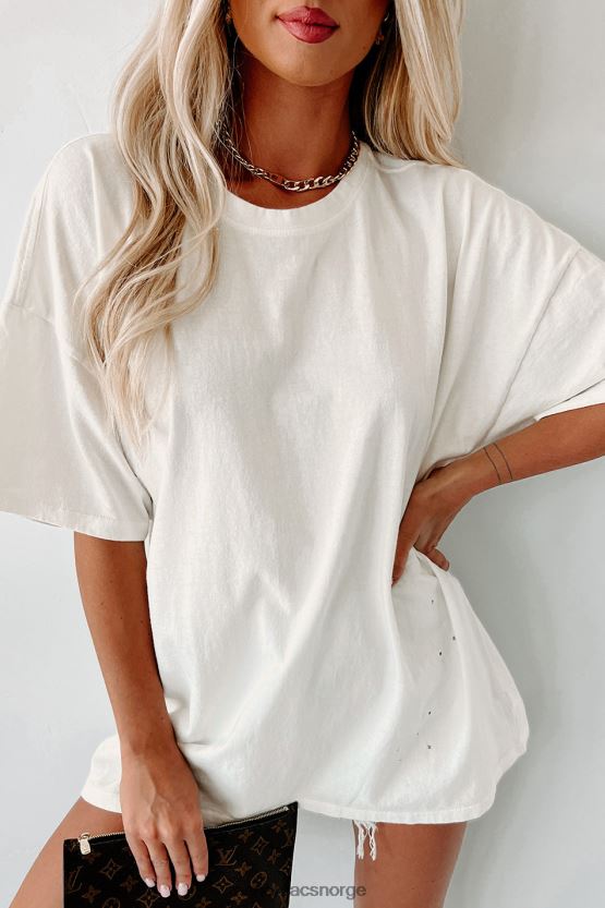bein NanaMacs distressed oversized t-skjorte 402NJ0763