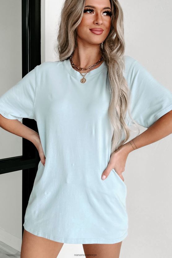 blå NanaMacs kortermet t-skjorte 402NJ0621