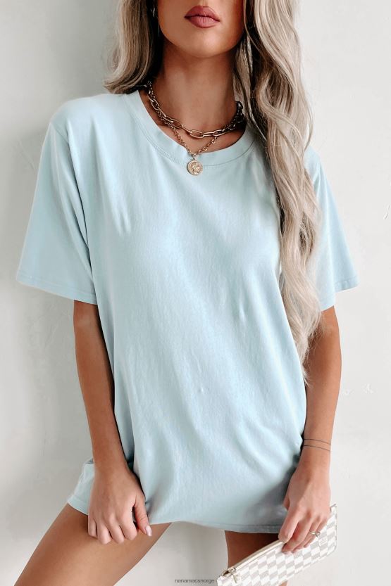 blå NanaMacs kortermet t-skjorte 402NJ0621