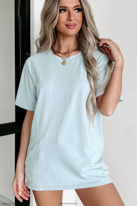 blå NanaMacs kortermet t-skjorte 402NJ0621