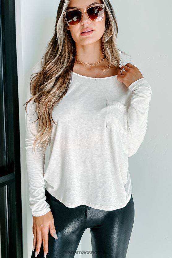 havregryn NanaMacs skulle ønske du var dolman ermet topp 402NJ0676