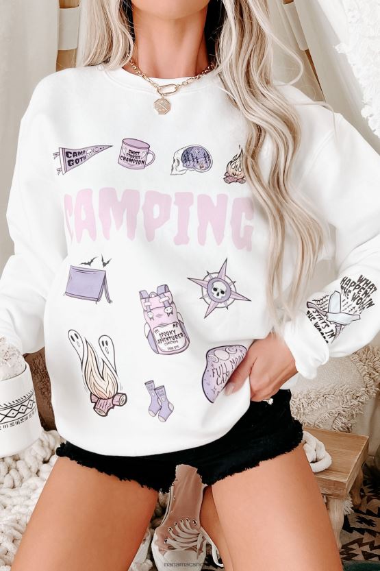 hvit NanaMacs hva som skjer i skogen grafikk - flere skjortealternativer 402NJ01754