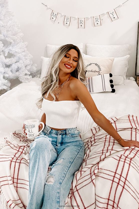 krem NanaMacs tester tålmodigheten min genser strikket tube topp 402NJ01501