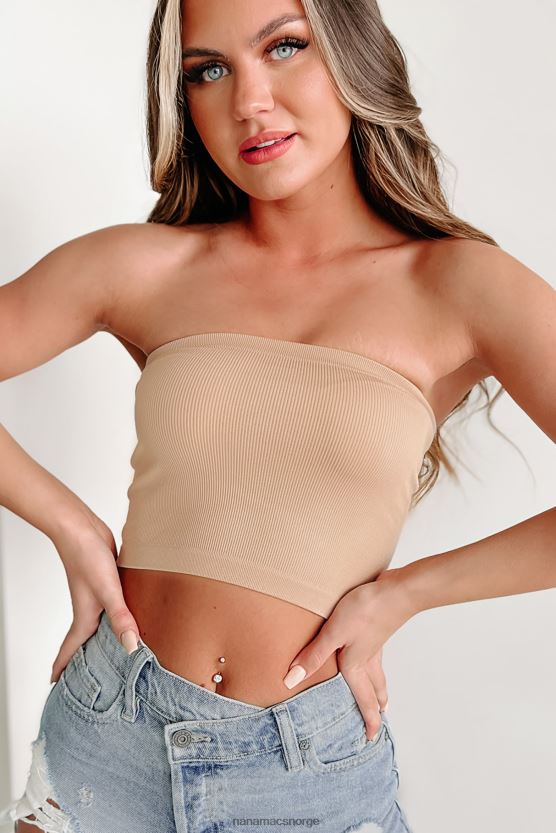 naken NanaMacs vil ikke vike ned den sømløse toppen av beskjæringsrøret 402NJ0580