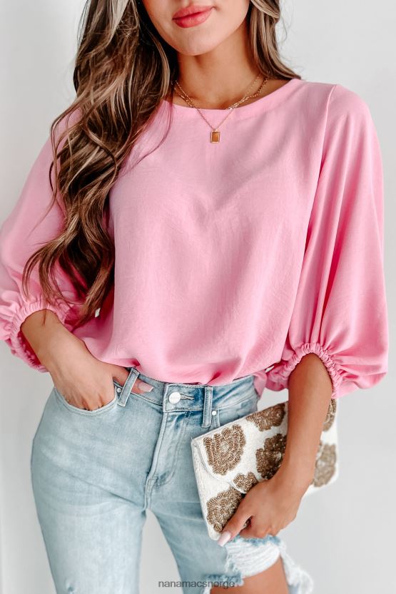 rosa NanaMacs veien til storhet lanterne ermet topp 402NJ0892