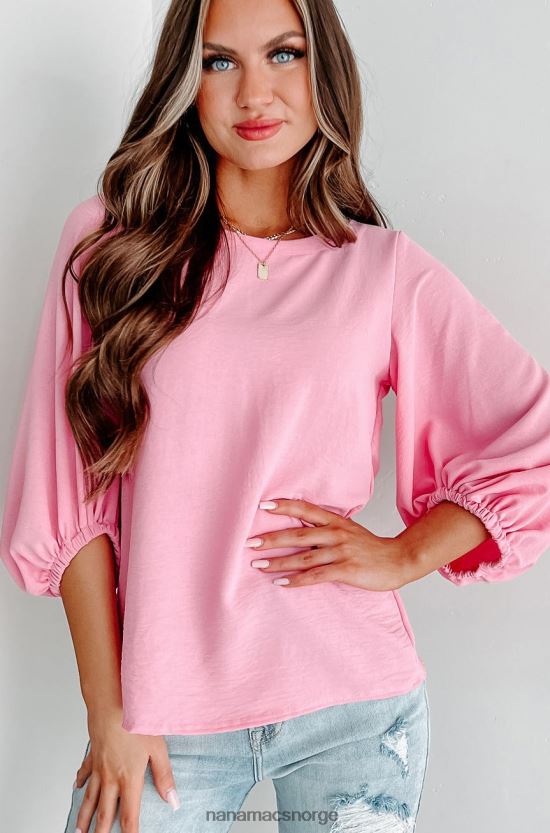 rosa NanaMacs veien til storhet lanterne ermet topp 402NJ0892