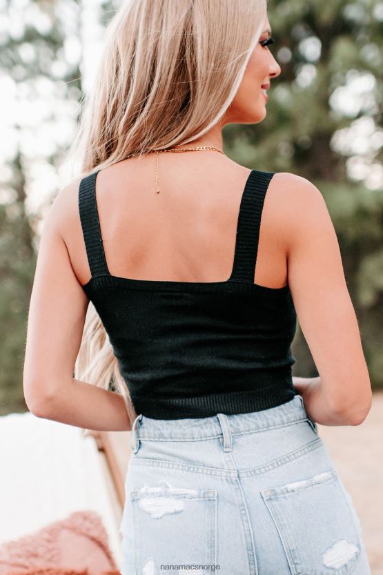 svart NanaMacs hvordan håndtere genser strikket topp 402NJ01315